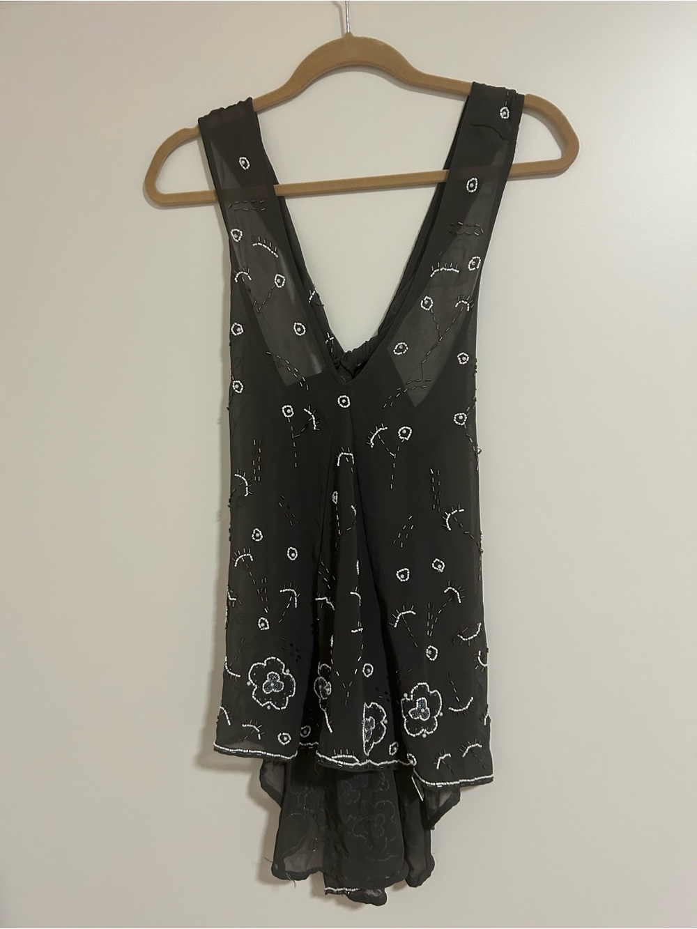 LF  Beaded Floral Top